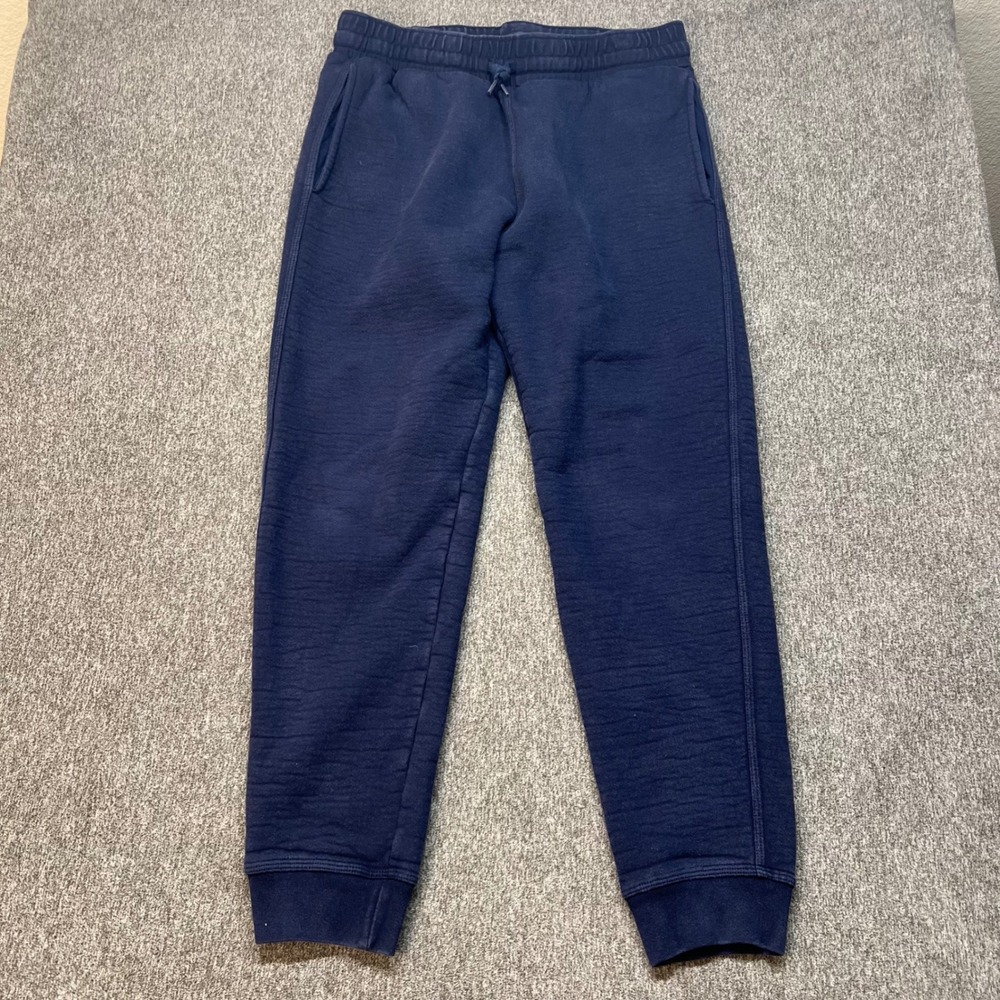 The Game USA Made Mens Navy Blue Fleece Jogger Sweatpants Size L SKU‎ 000